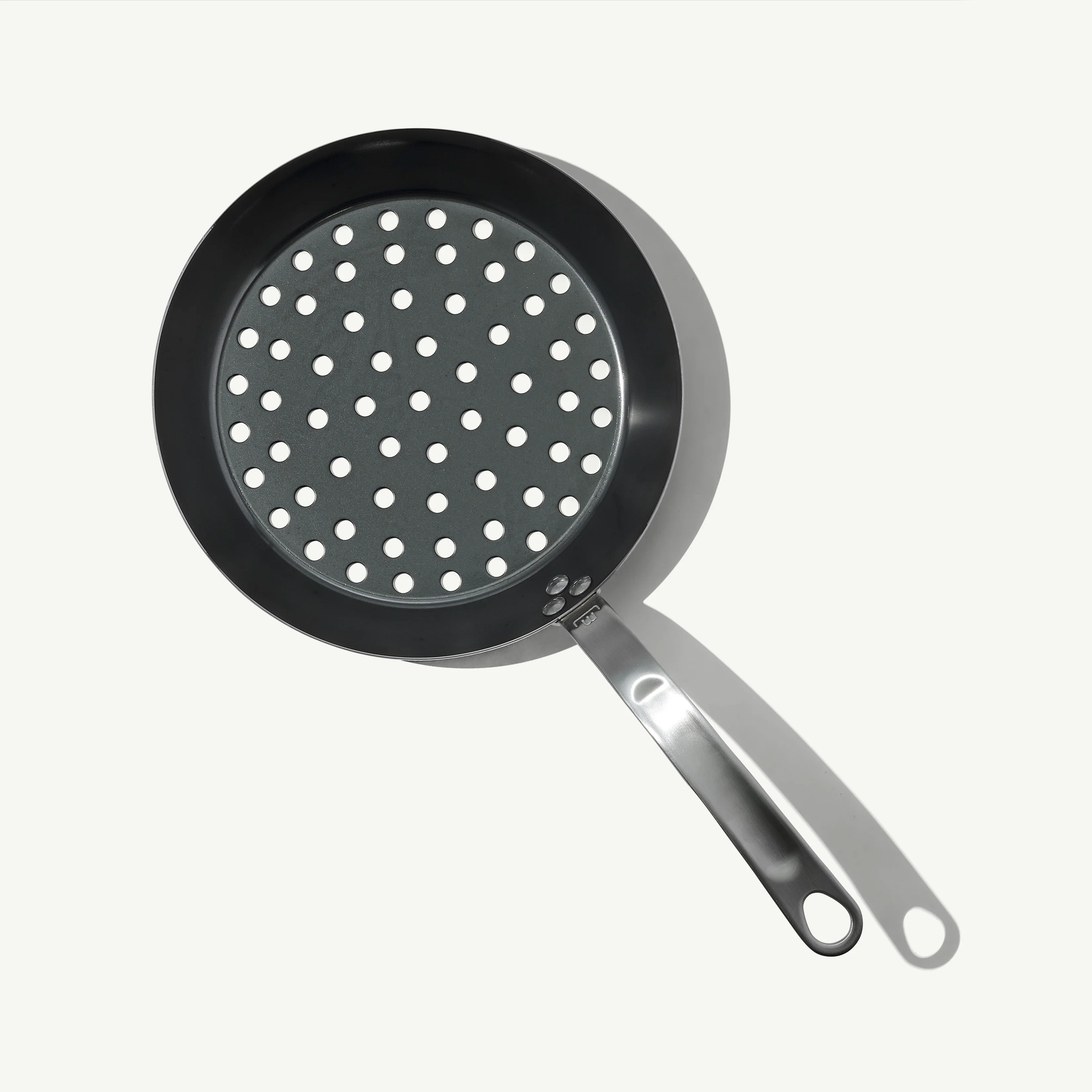 Seasoned Carbon Steel Grill Frying Pan - Image 7