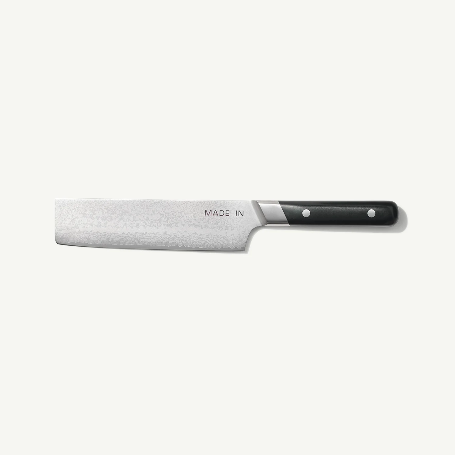 Japanese Damascus Nakiri Knife - Image 3