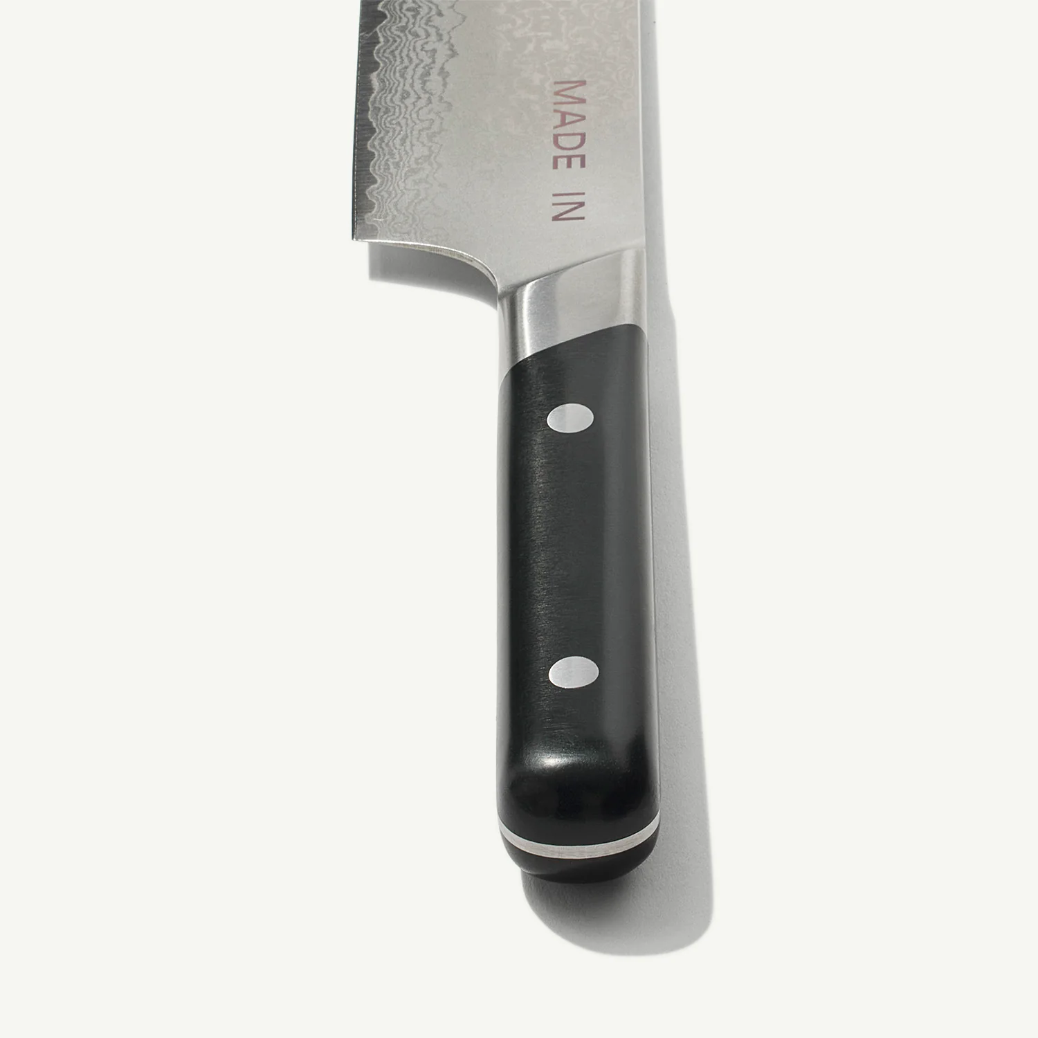 Japanese Damascus Nakiri Knife - Image 6