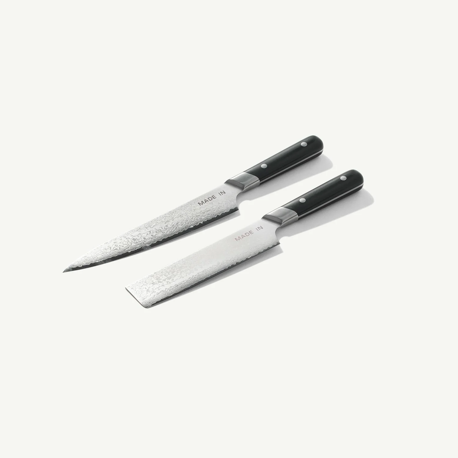 Japanese Damascus Steel Knife Set - Image 7
