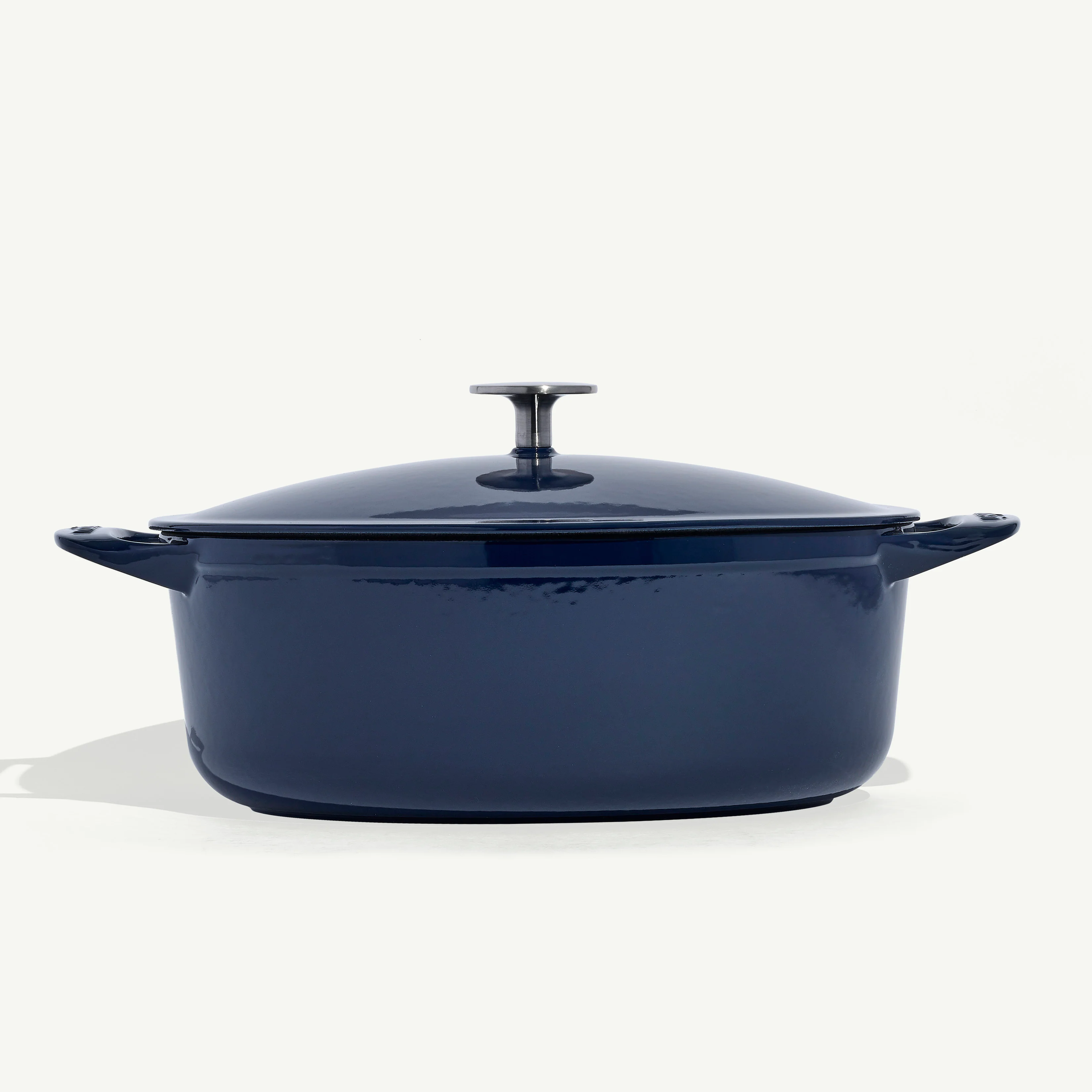 Enameled Cast Iron Oval Dutch Oven - Image 17