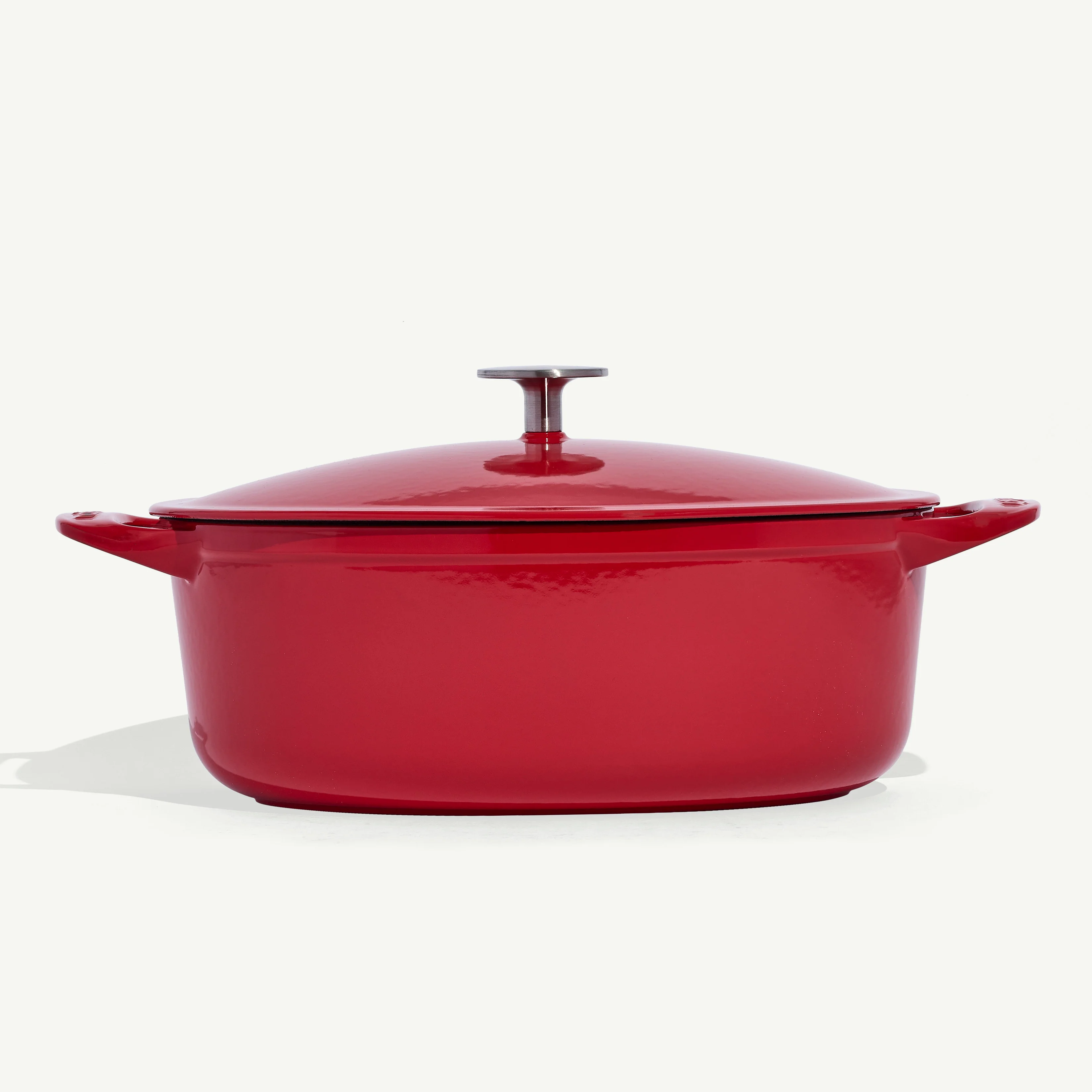 Enameled Cast Iron Oval Dutch Oven - Image 23