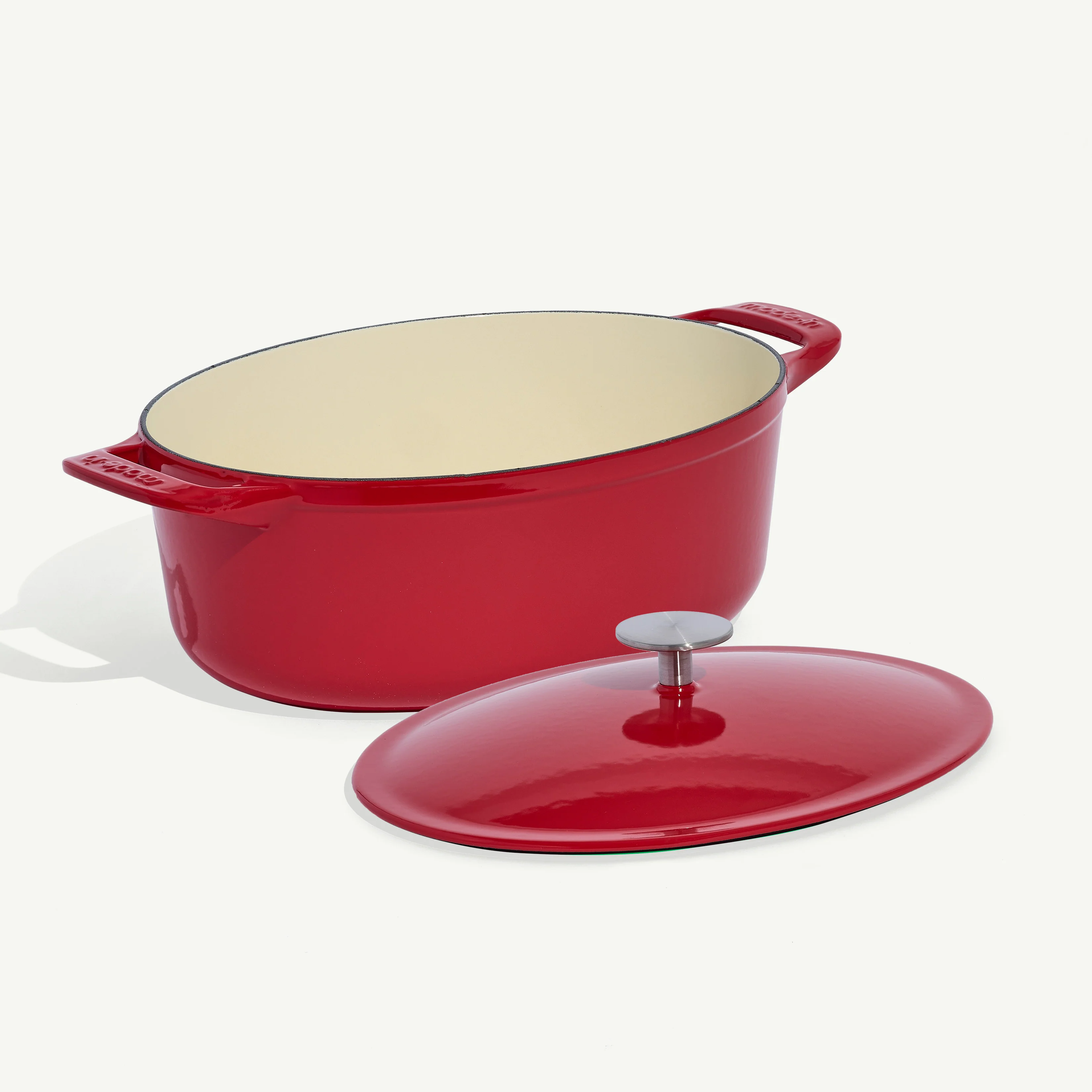 Enameled Cast Iron Oval Dutch Oven - Image 24