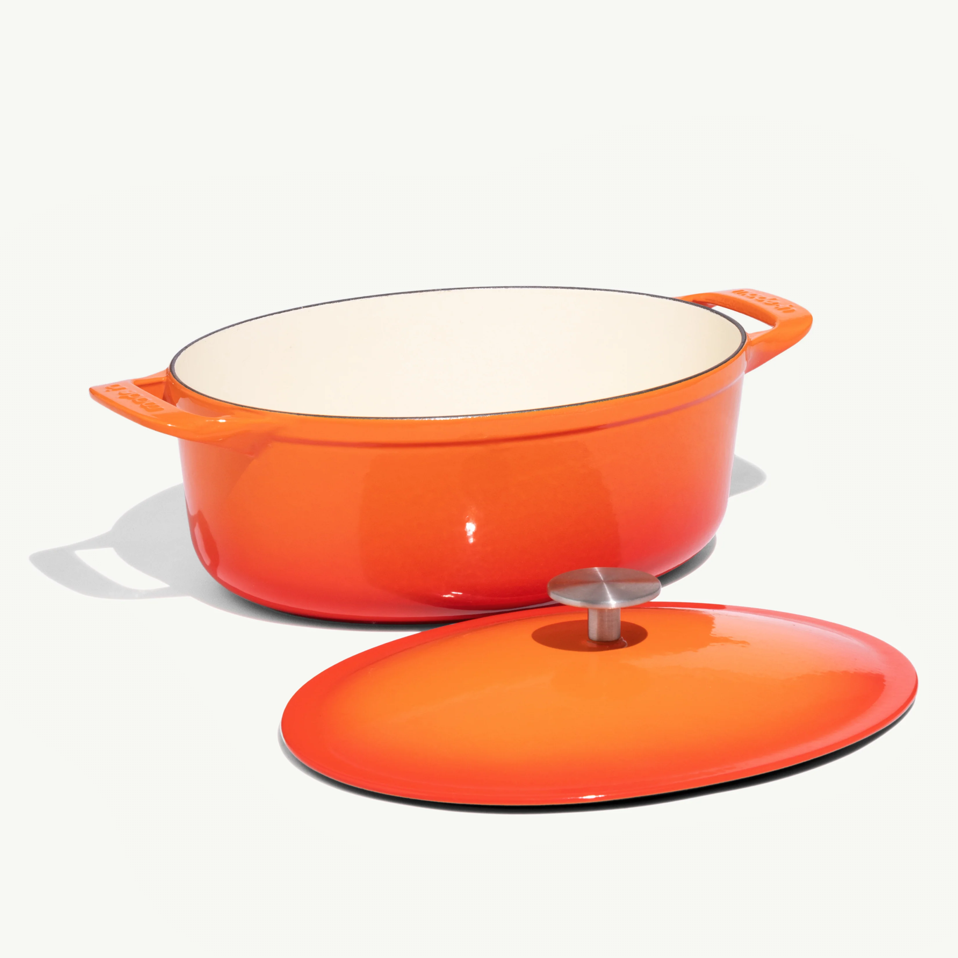 Enameled Cast Iron Oval Dutch Oven - Image 3