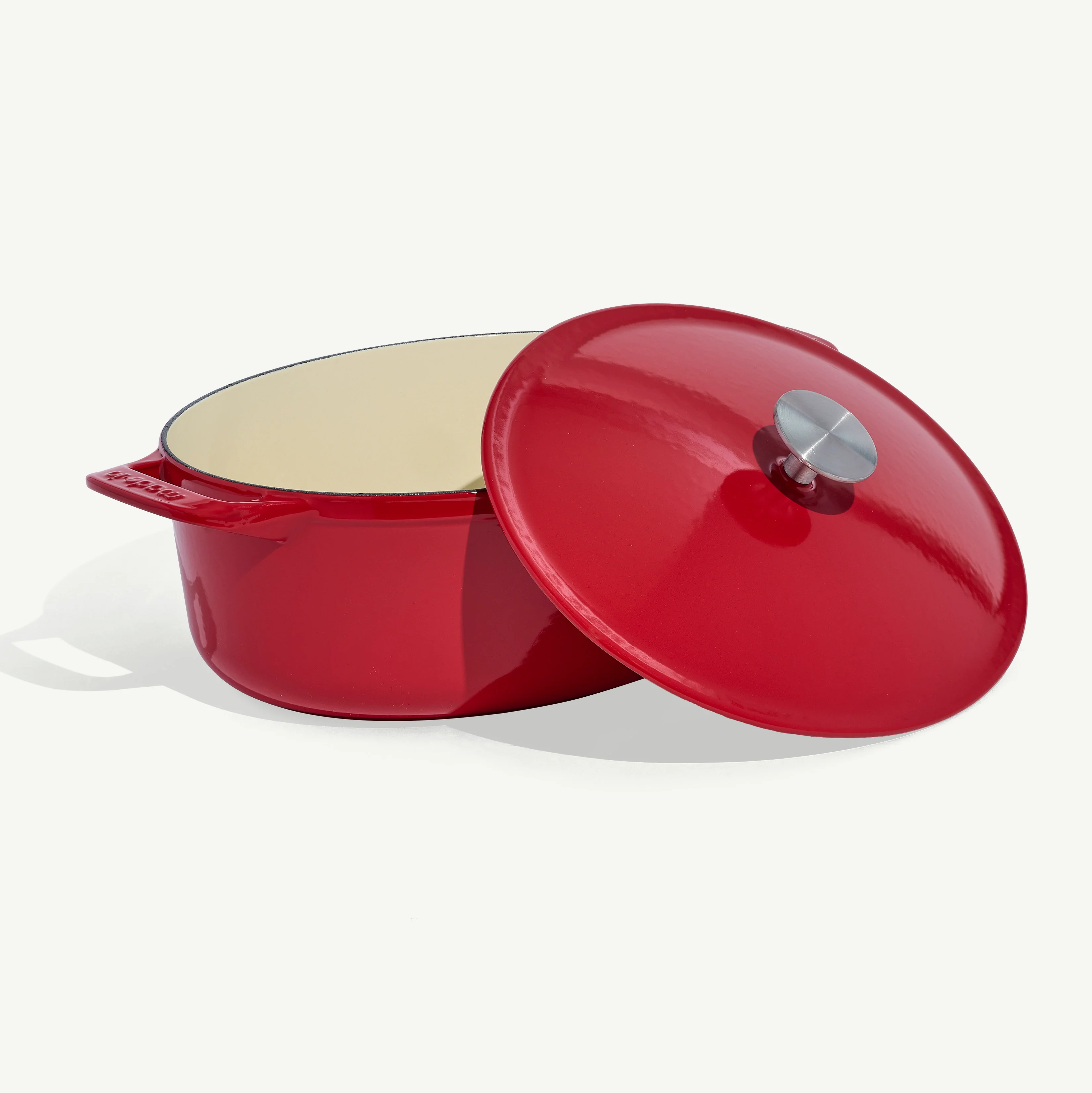Enameled Cast Iron Oval Dutch Oven - Image 4