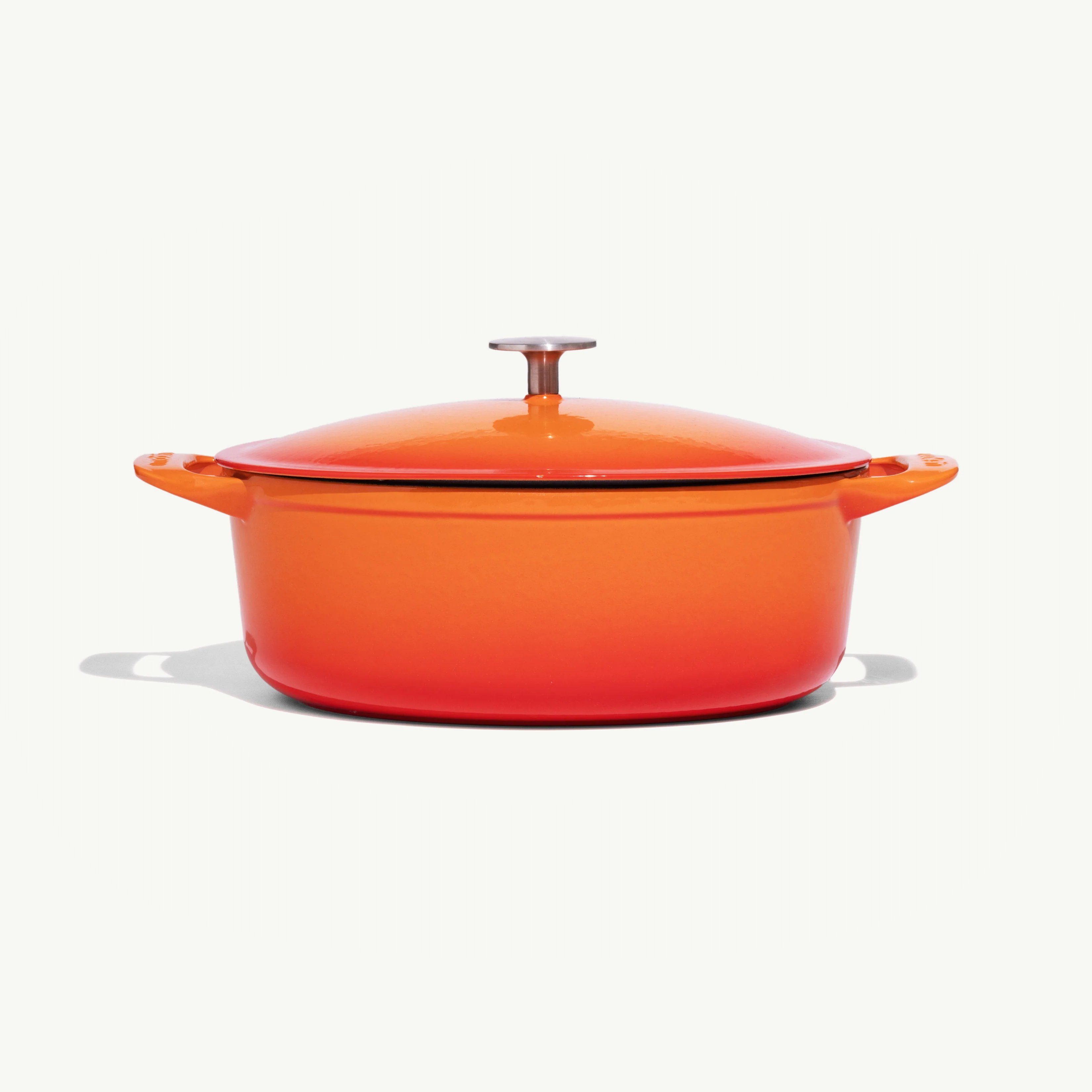 Enameled Cast Iron Oval Dutch Oven - Image 9