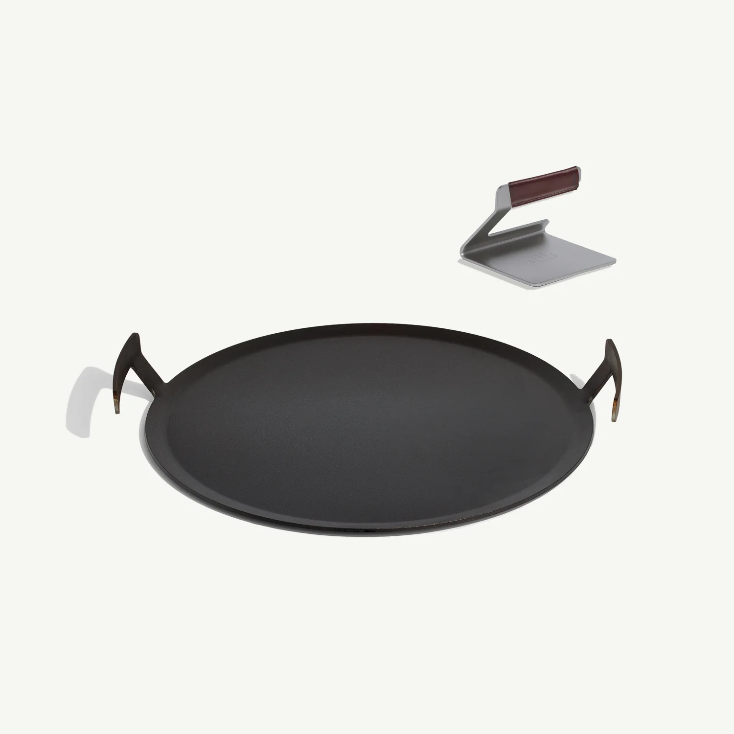 Round Carbon Steel Griddle - Image 6