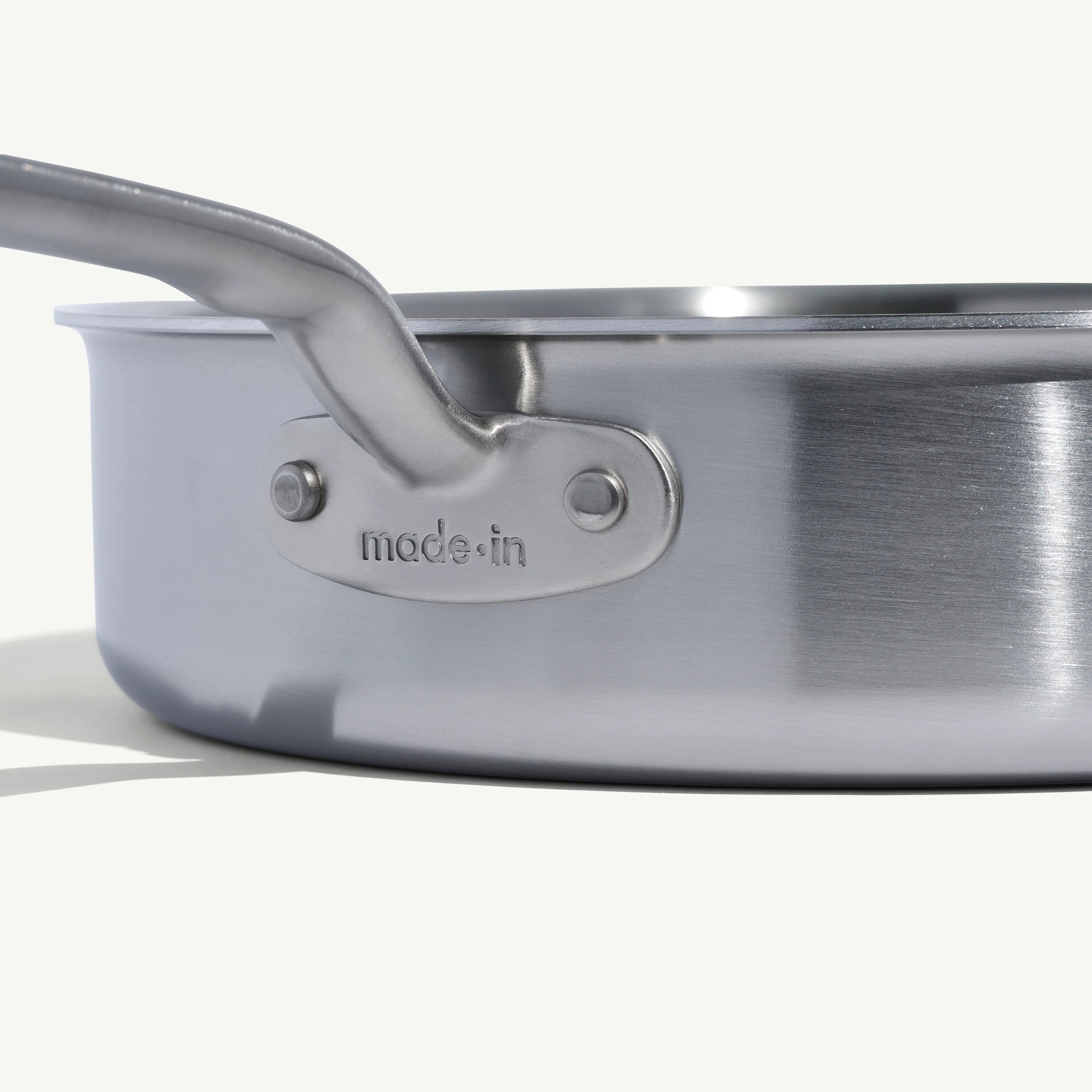 Stainless Clad Saute Pan - Image 6